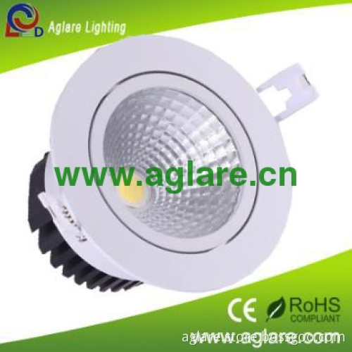 Hot sales!!! 5w cob led AC90-260V round indoor led downlight with CE